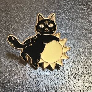 Sunshine Cat Pin